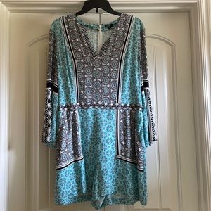 Loft long sleeve romper size Medium